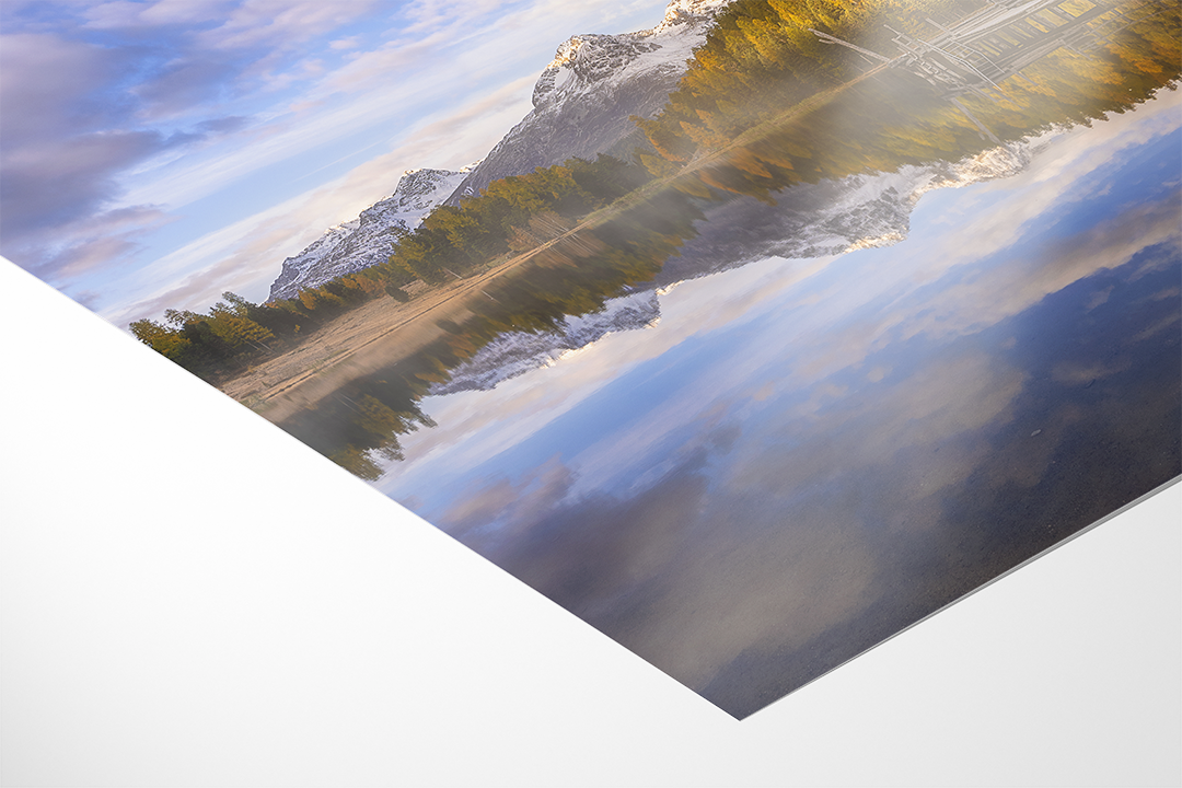 Lake Staz Fall Reflection | Original Print