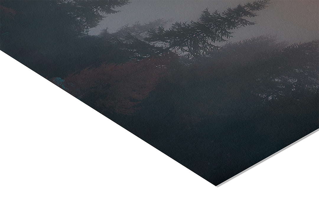 Matterhorn Peaking Through Fog | Original Print