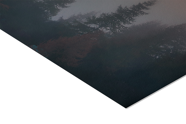Matterhorn Peaking Through Fog | Original Print