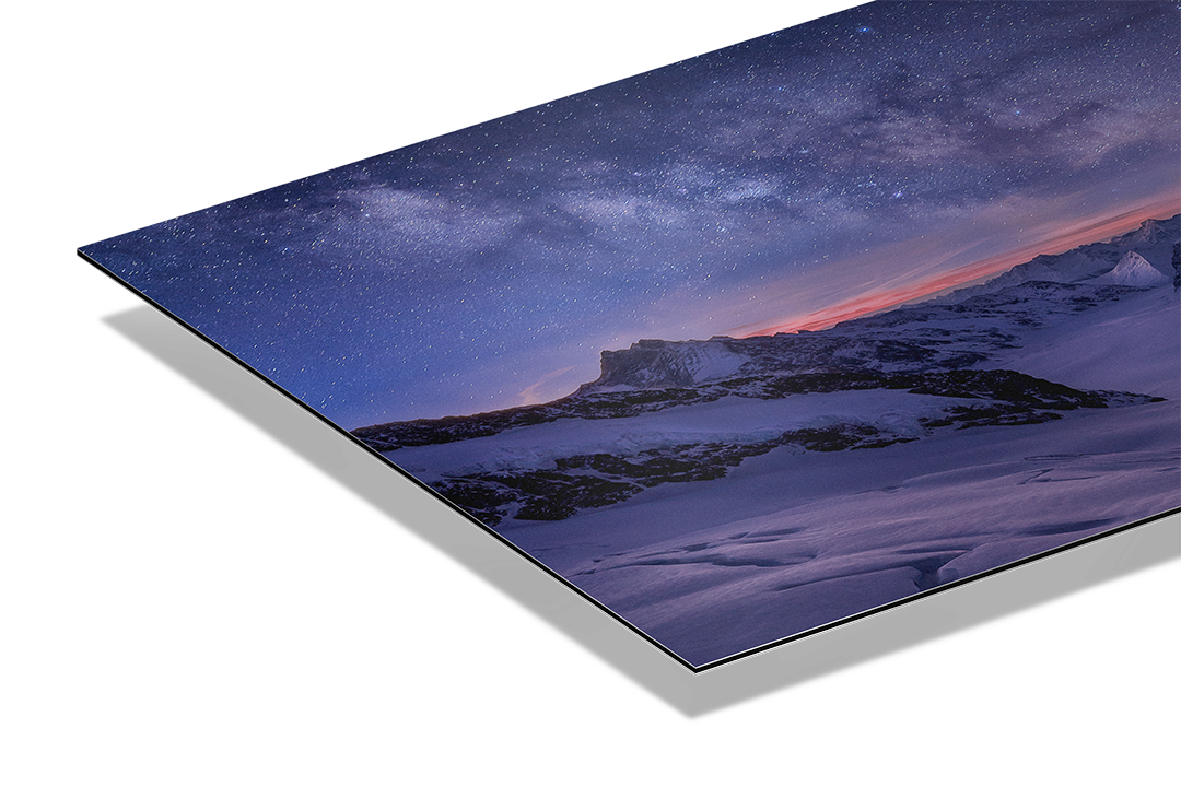 Milky Way Over Aletsch Glacier | Original Print