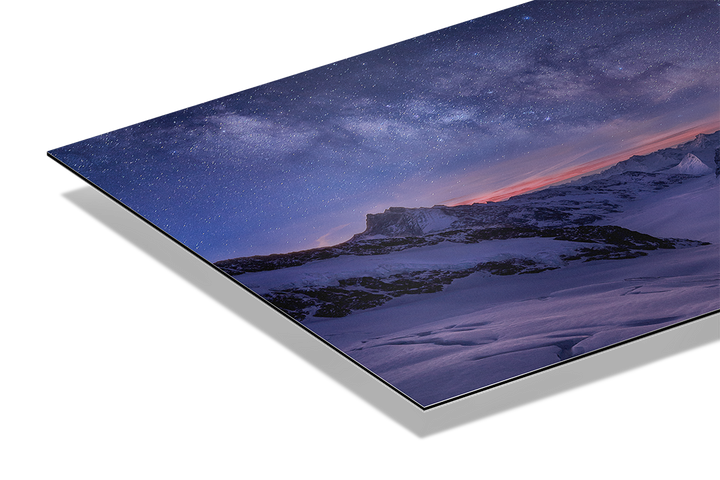 Milky Way Over Aletsch Glacier | Original Print
