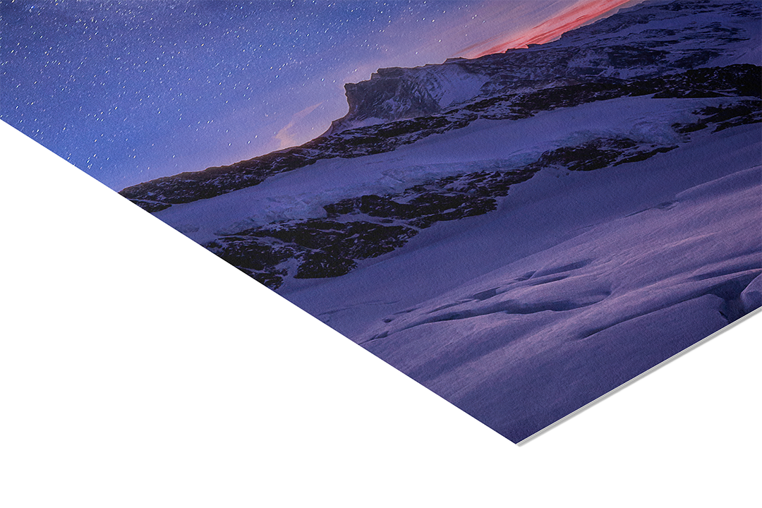 Milchstrasse Über Dem Aletschgletscher | Original Print