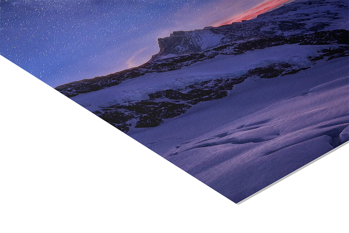 Milchstrasse Über Dem Aletschgletscher | Original Print