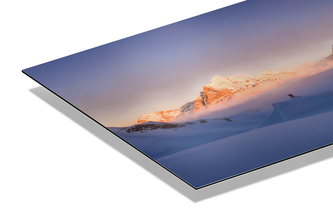 Solitude near Grindelwald Winter Landscape | Original Print