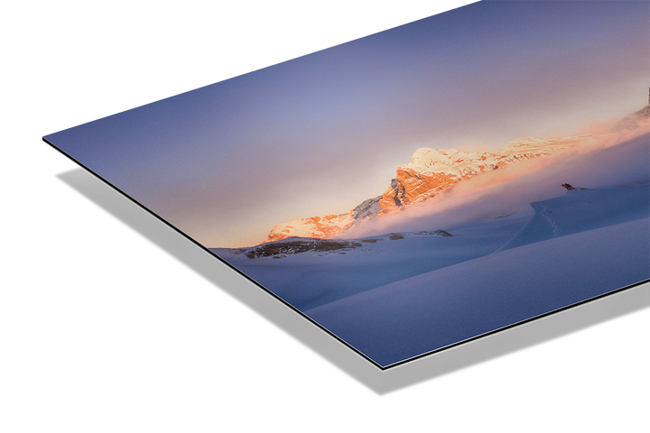 Solitude near Grindelwald Winter Landscape | Original Print