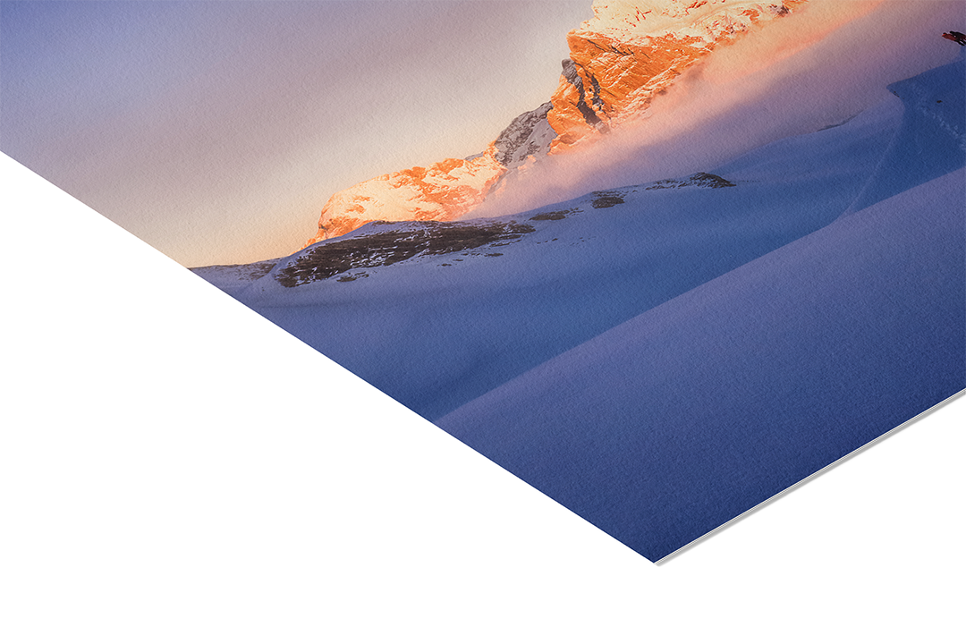 Bernese Alps In Winter Near Grindelwald | Original Print