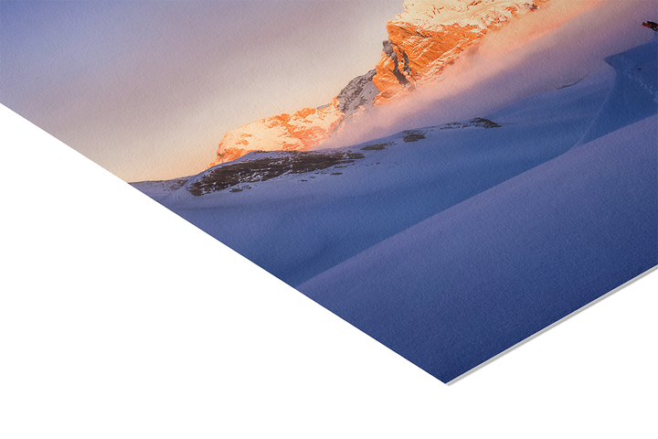 Bernese Alps In Winter Near Grindelwald | Original Print