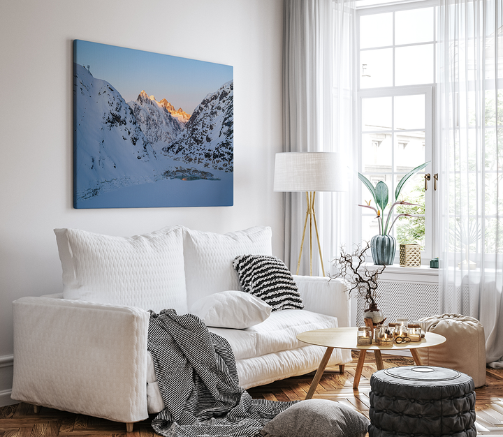 Grimselsee Winter Sunrise | Original Print