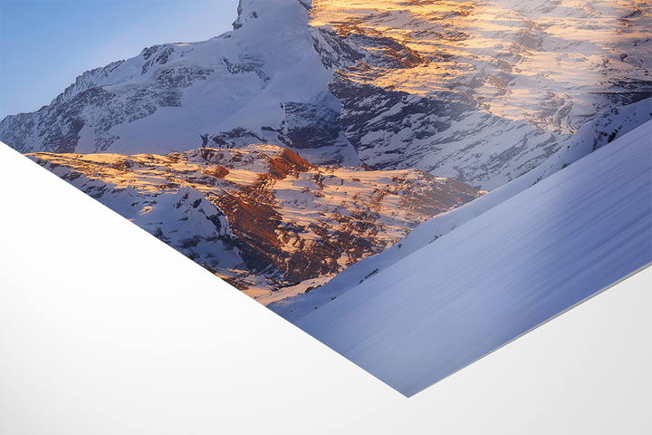 Eiger In Winter Landscape | Original Print