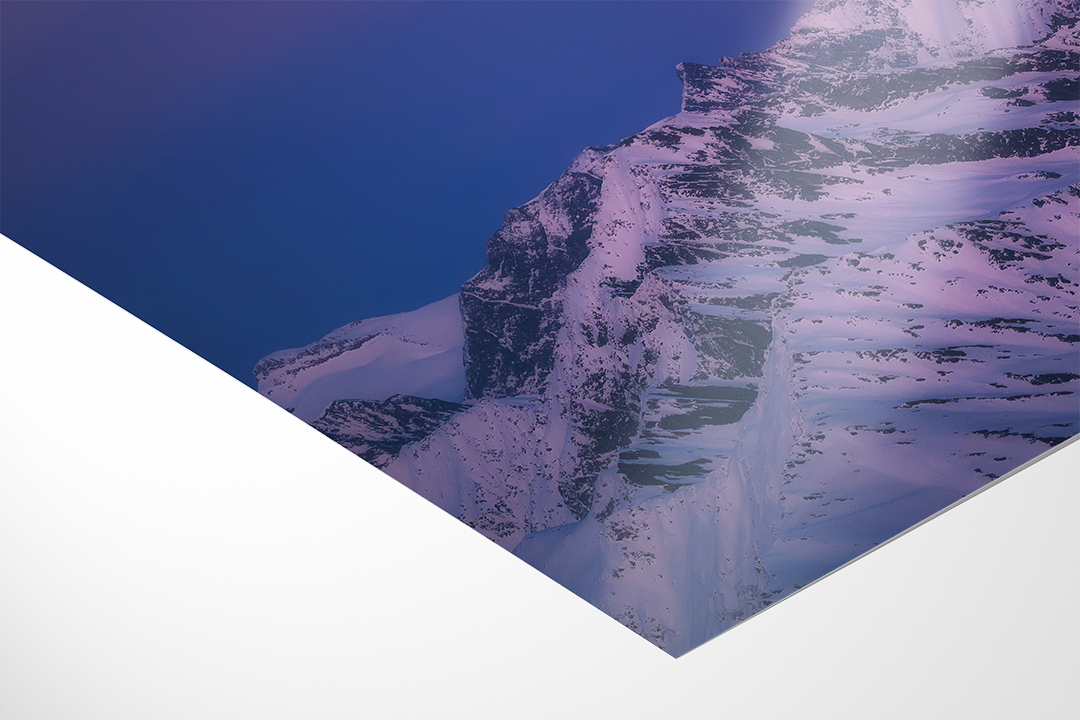Winter Full Moon Over The Bernese Alps | Original Print