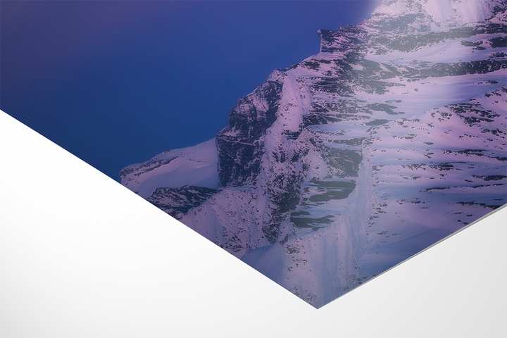 Winter Full Moon Over The Bernese Alps | Original Print