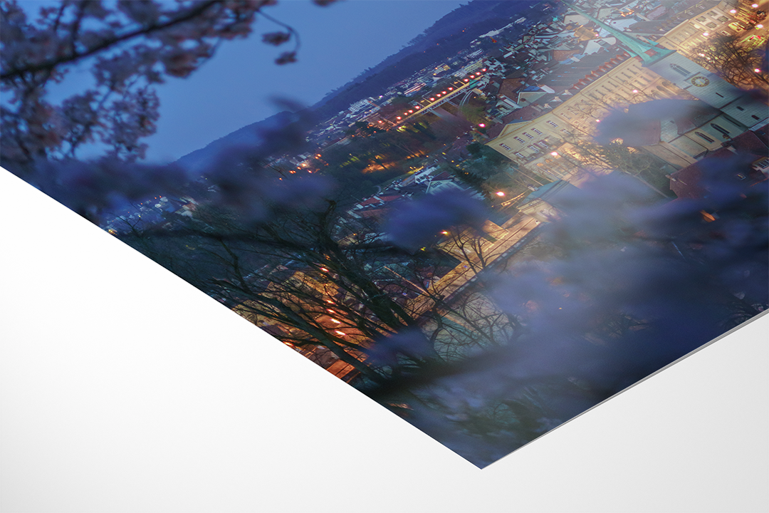 Bern City Lights At Night | Original Print
