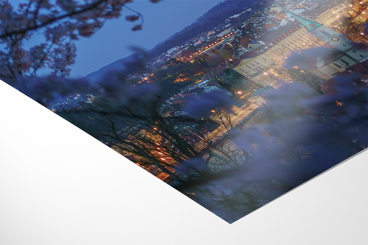 Bern City Lights At Night | Original Print