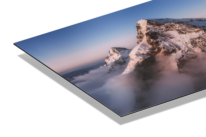 Mönch and Eiger seen from Jungfraujoch | Original Panorama Print