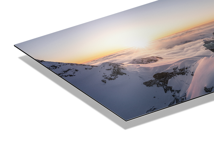 Jungfraujoch Sunset And Cloud Inversion | Original Print