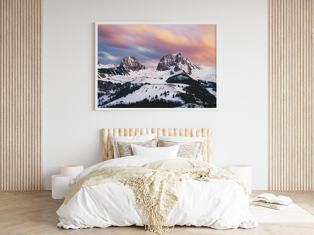 Gantrisch Winter Long Exposure | Original Print