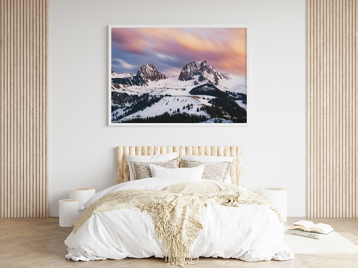 Gantrisch Winter Long Exposure | Original Print