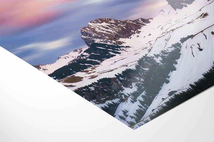 Gantrisch Winter Long Exposure | Original Print