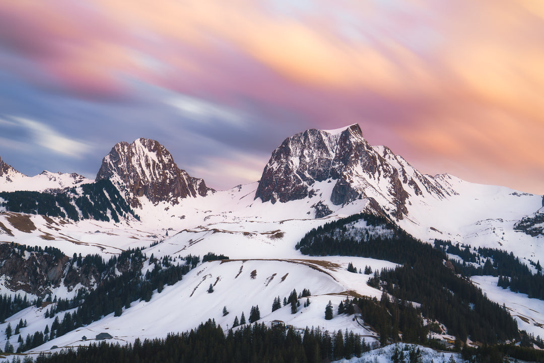 Gantrisch Winter Long Exposure | Original Print