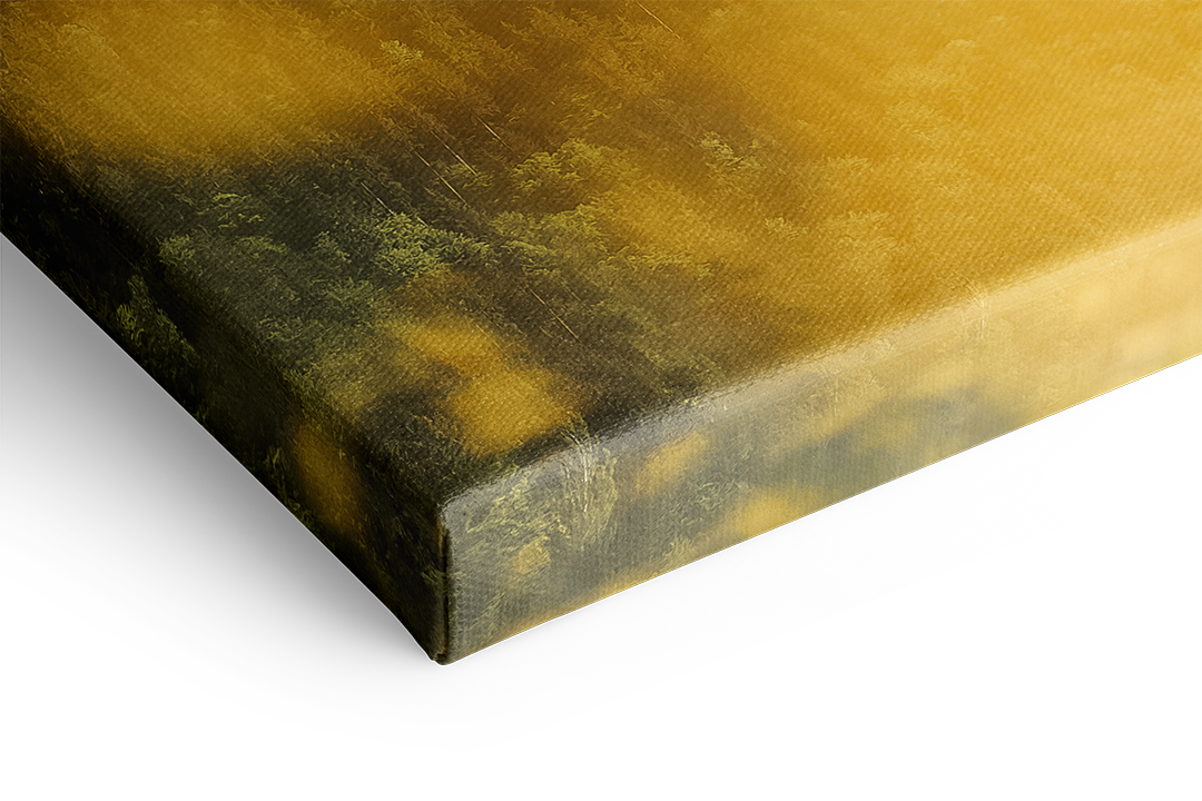 Frühlingsblumen am Oltischbach-Wasserfall | Original Print