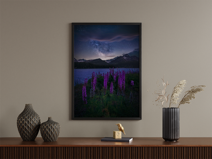 Milky Way At Silsersee | Original Print