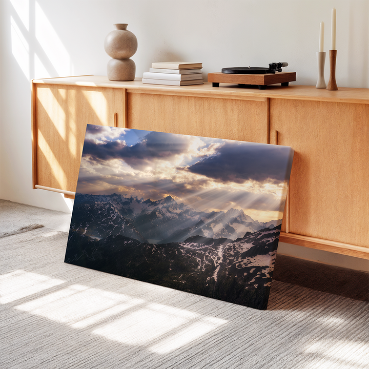 Grimsel Mountain Range | Original Print