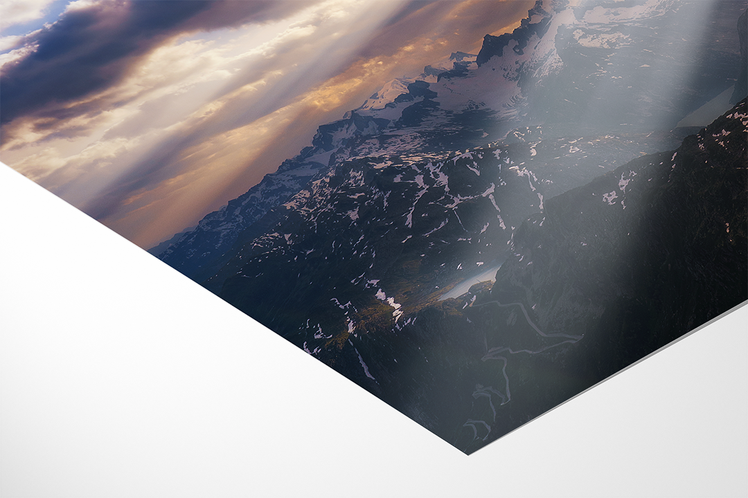 Grimsel Mountain Range | Original Print