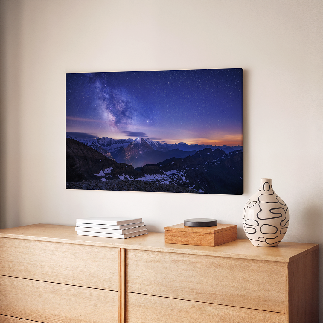 Milky Way Over The Bernese Alps | Original Print