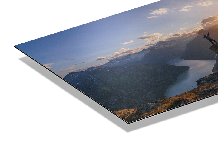 Grimselsee Fall Sunset | Original Print