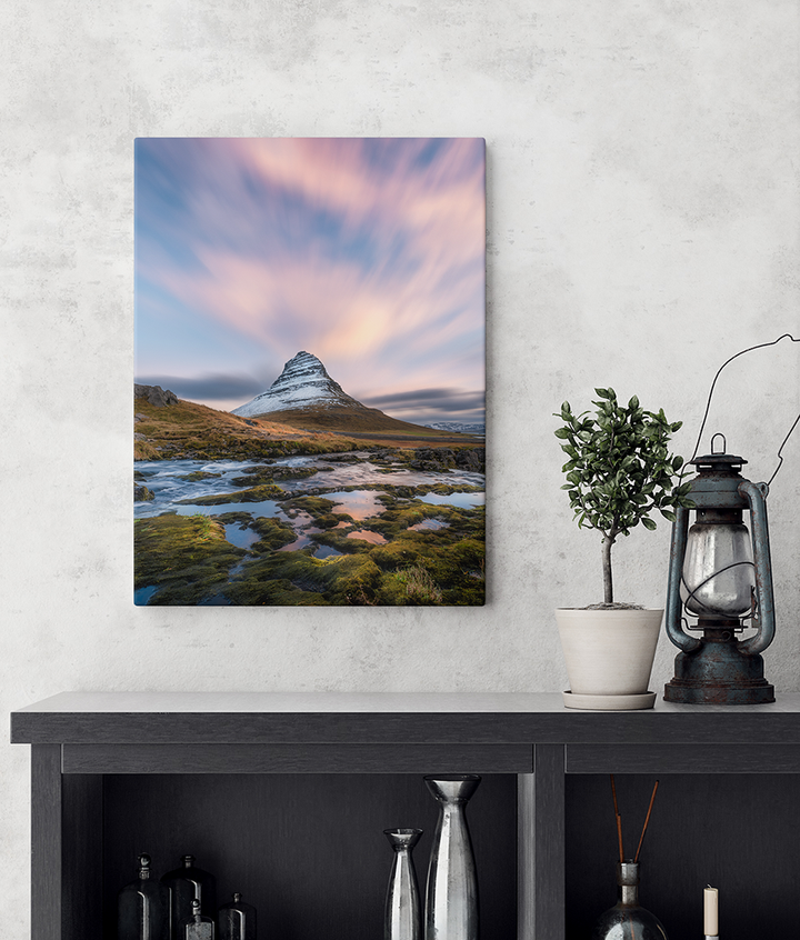Kirkjufell Mountain Long Exposure, Iceland | Original Print