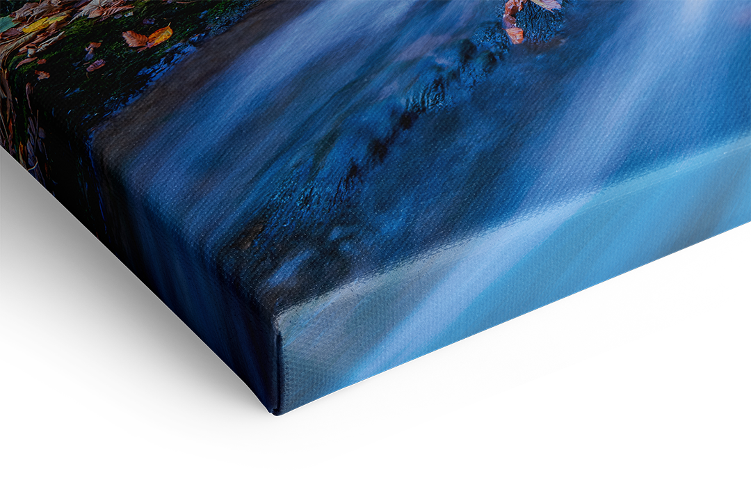 Fluss Und Wald Im Herbst | Original Print