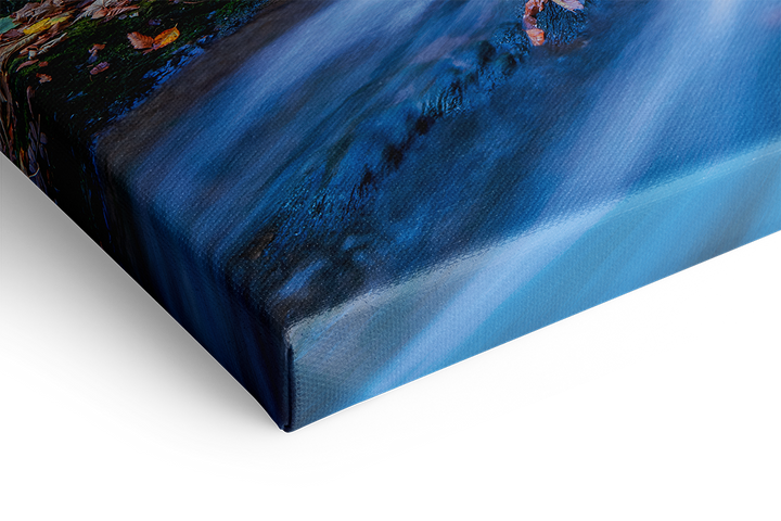 Fluss Und Wald Im Herbst | Original Print