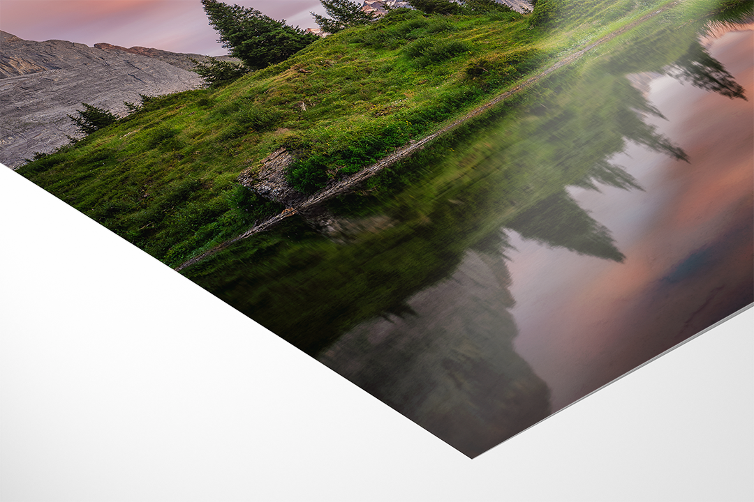 Alpine Lake and Eiger Long Exposure | Original Print