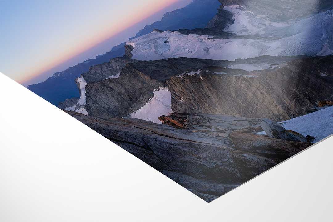Sonnenaufgang am Oberaarhorn | Original Print
