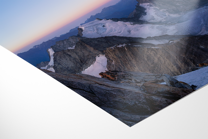 Sonnenaufgang am Oberaarhorn | Original Print