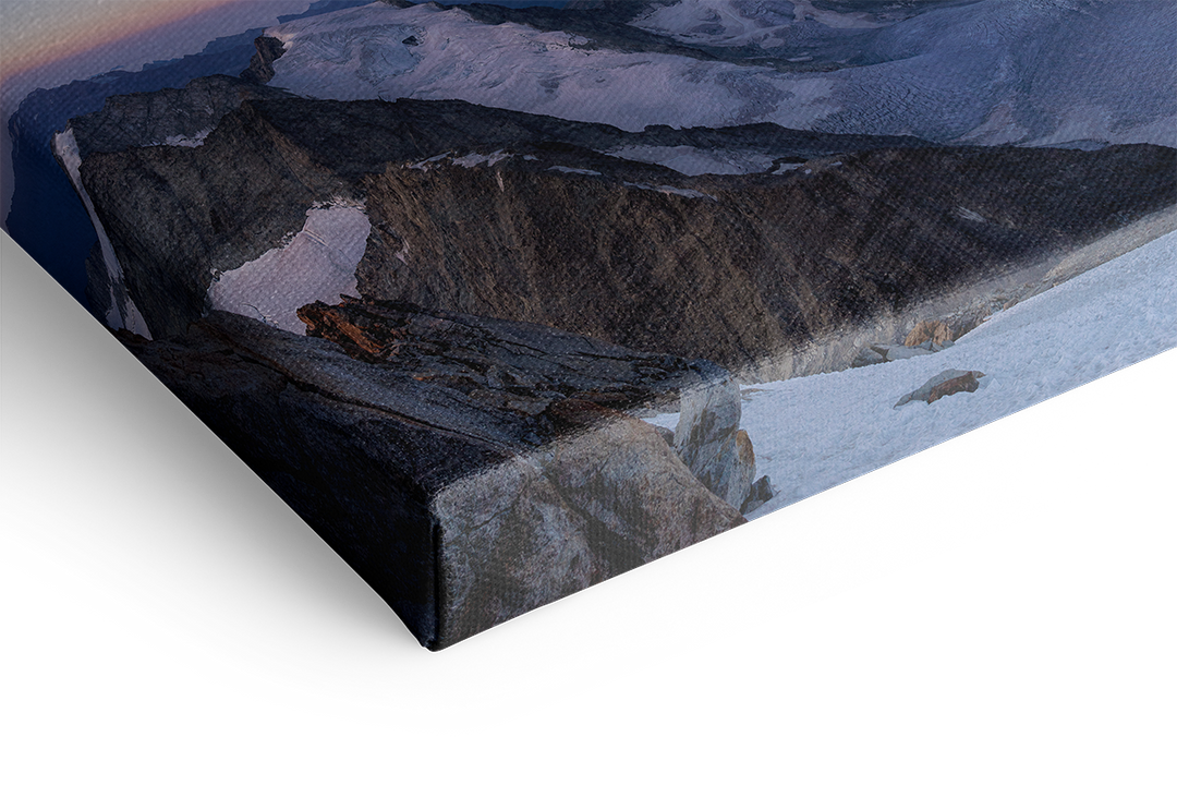 Sonnenaufgang am Oberaarhorn | Original Print