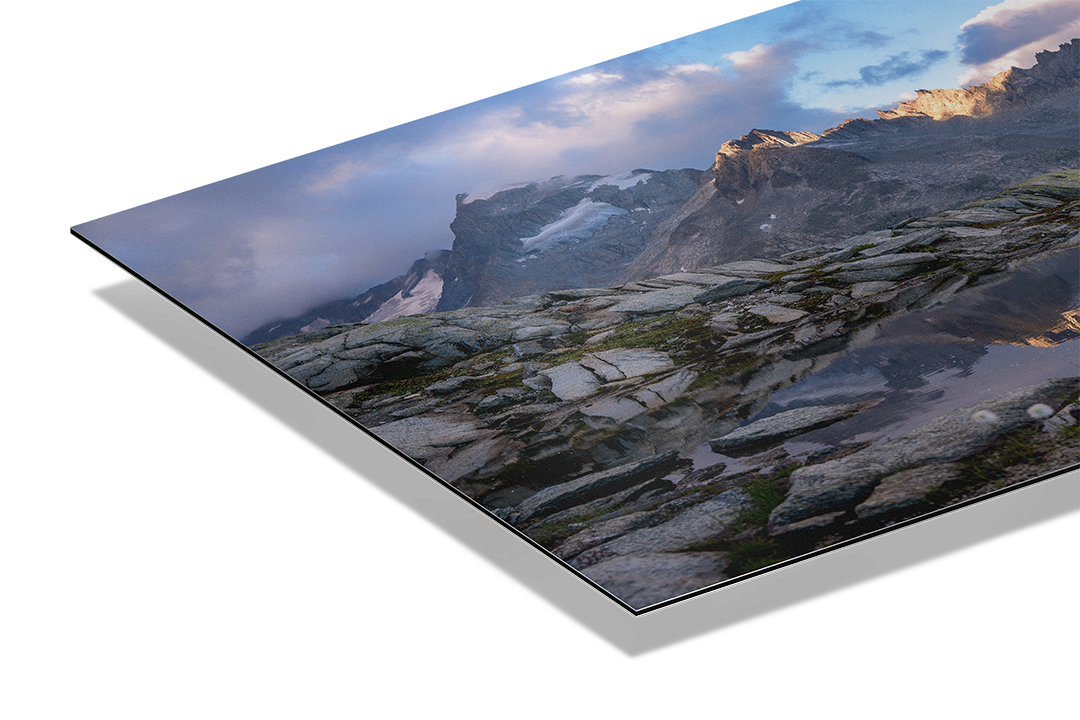 Small Alpine Lake In Grimsel Area | Original Print