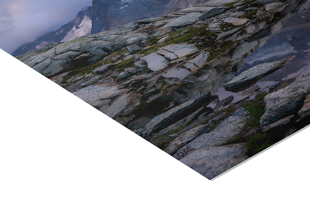 Spiegelung Von Alpensee Und Bergkette, Grimsel-Gebiet | Original Print