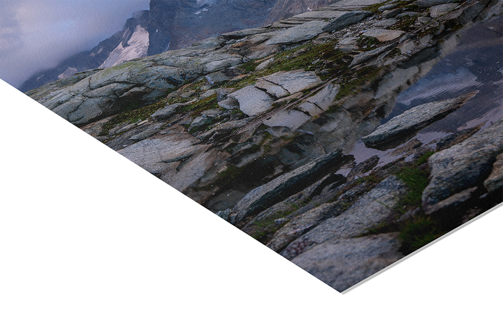 Spiegelung Von Alpensee Und Bergkette, Grimsel-Gebiet | Original Print