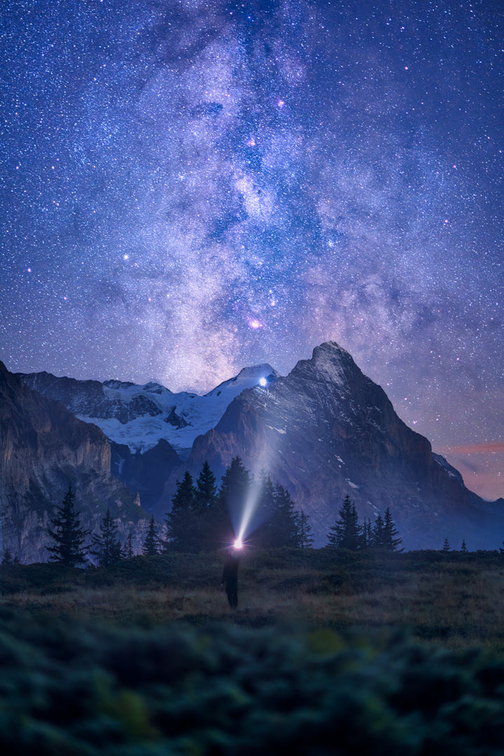Milchstrasse und Eiger | Original Print