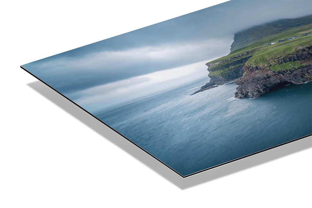 Mulafossur Waterfall On Faroe Islands | Original Print