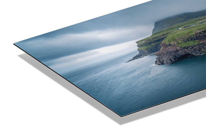 Mulafossur Waterfall On Faroe Islands | Original Print