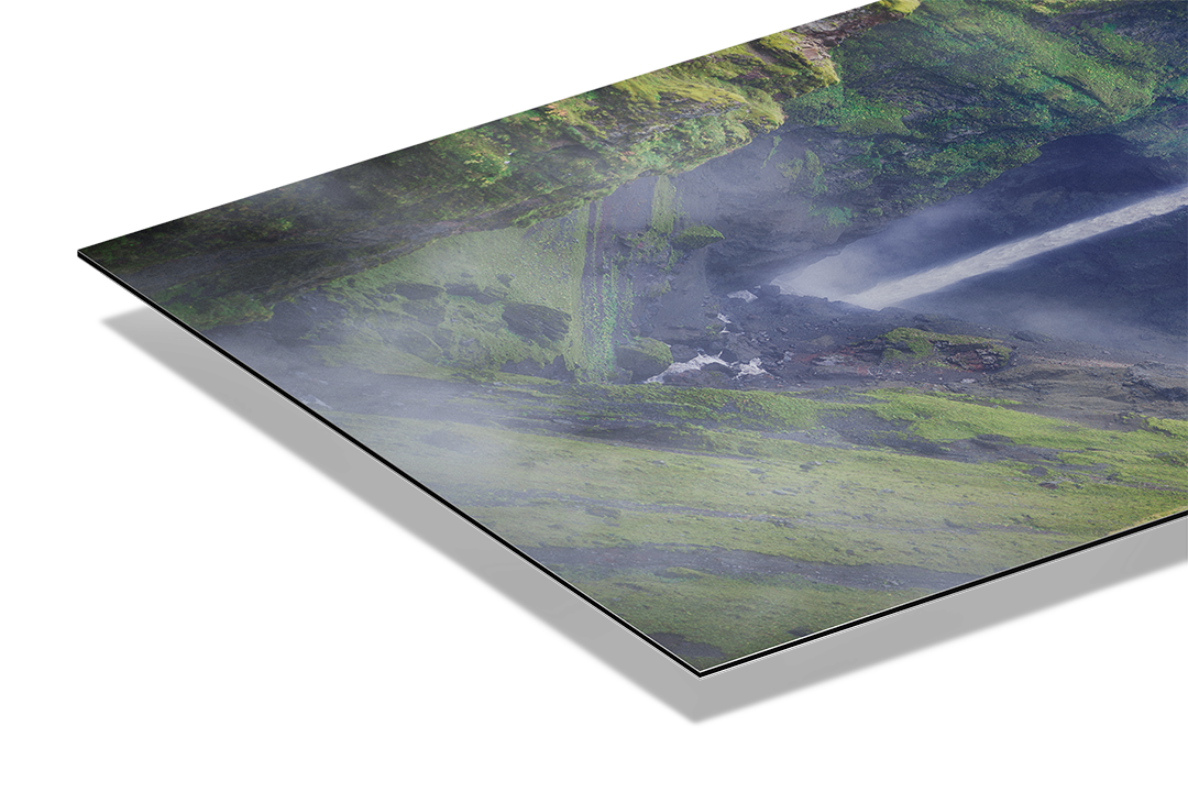 Mulagljufur Canyon und Wasserfall, Island | Original Print
