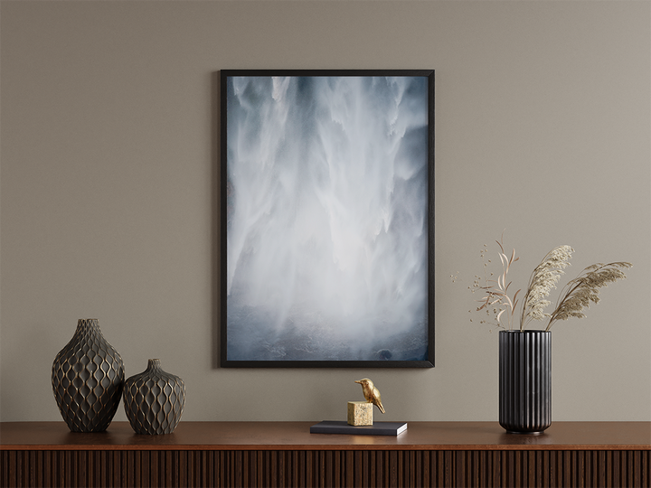 Mulagljufur Wasserfall Nahaufnahme 3, Island | Original Print