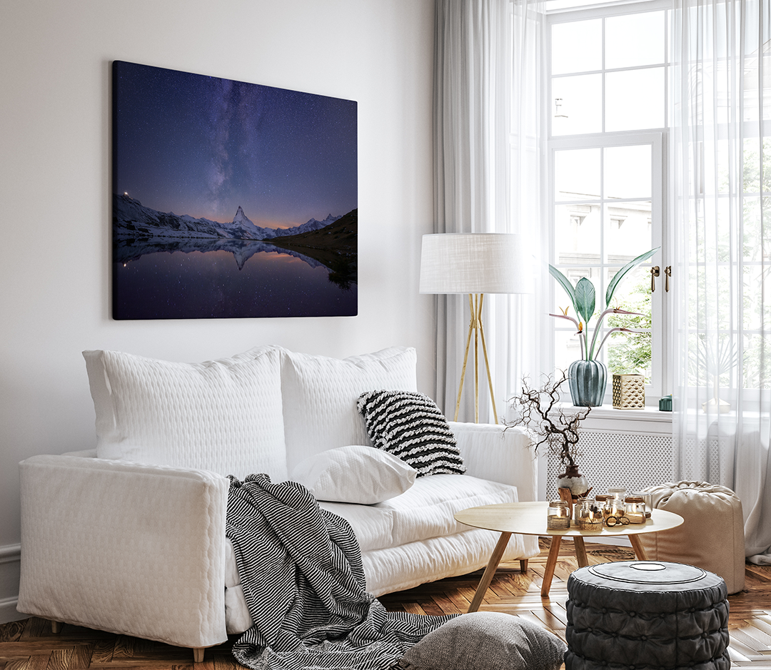 Matterhorn And Milky Way Reflection | Original Print