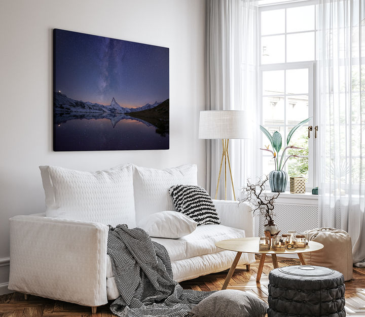 Matterhorn And Milky Way Reflection | Original Print