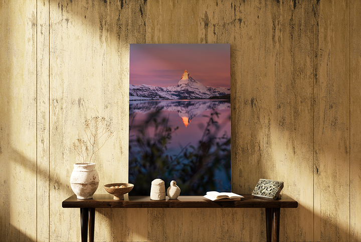 Matterhorn Sunrise Reflection | Original Print