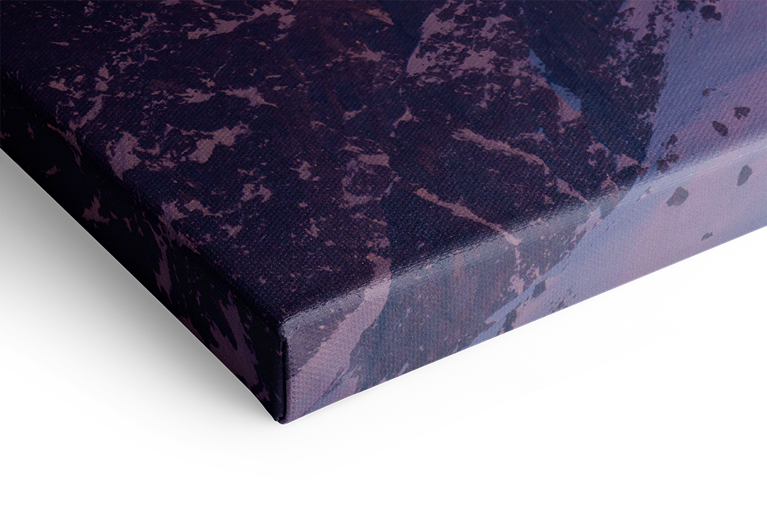 Full Moon Over Mährenhorn in Winter | Original Print