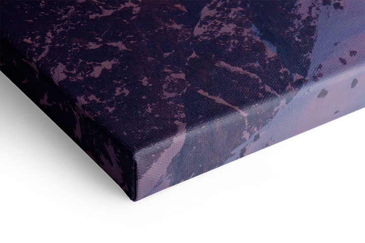 Full Moon Over Mährenhorn in Winter | Original Print