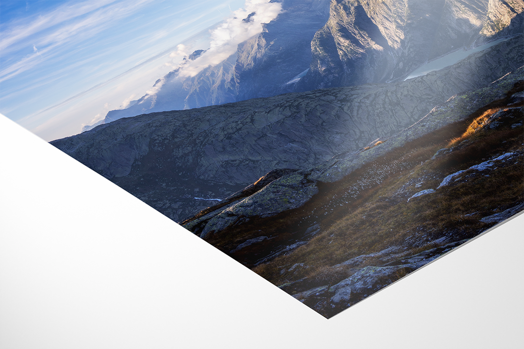 Grimselsee Fall Valley View | Original Print